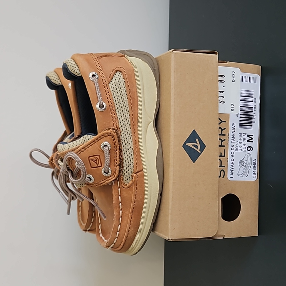 Like New! Sperry Toddler Laynard Boat Shoe